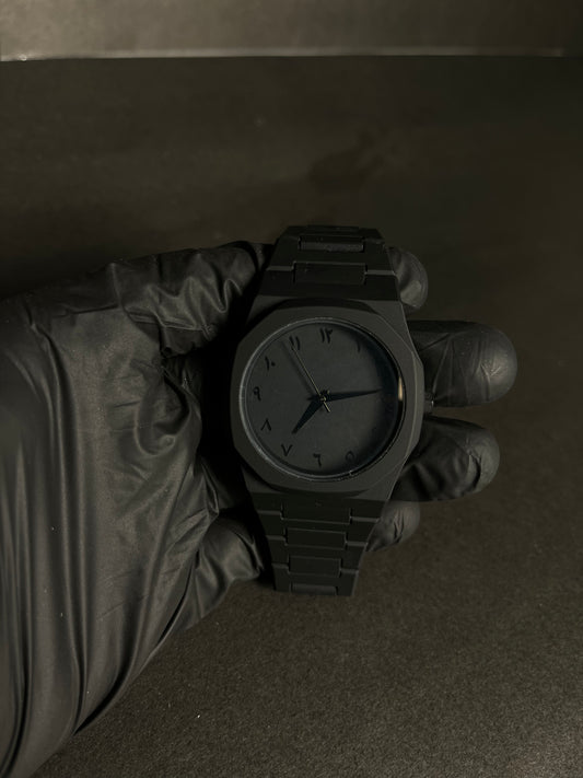 The Black Arabic Aura – Matte Stealth Edition